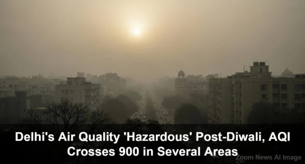 Delhi's Post-Diwali Air Pollution: A Toxic Legacy