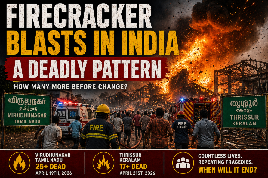 Firecracker Blasts in India